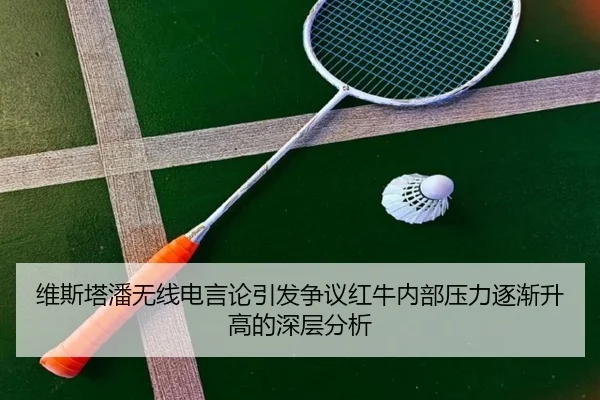 维斯塔潘无线电言论引发争议红牛内部压力逐渐升高的深层分析